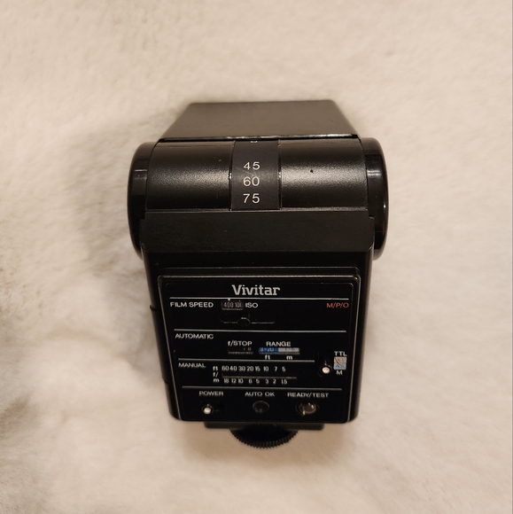 Vivitar Auto Thyristor 550FD Shoe Mount Camera Flash Untested - Picture 13 of 15